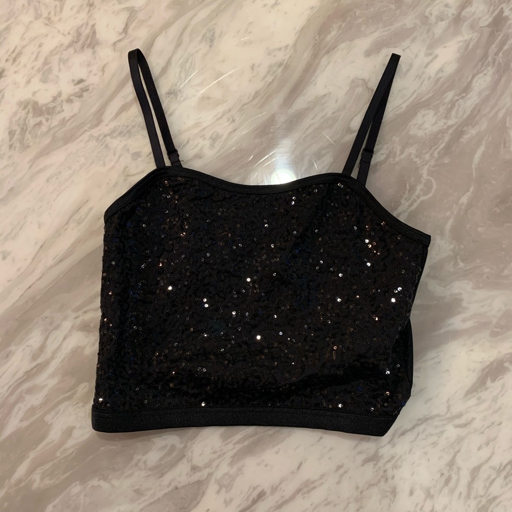 WEISSMAN GIRLS XL SEQUIN TANK 💜